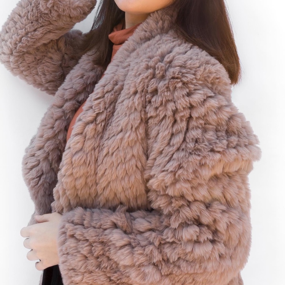 Heart loom Furry Jacket